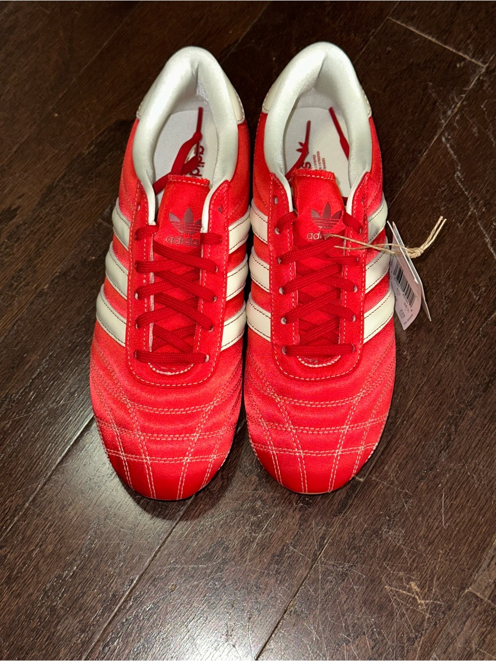 Adidas Taekwondo Better Scarlet Red/White Womens Sneakers Size 6.5